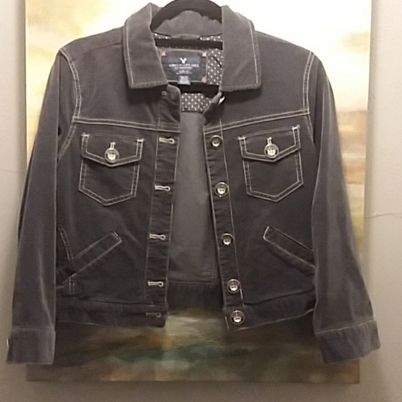 American Eagle Outfitters Jackets & Blazers - American Eagle Corduroy Jacket Junior's M